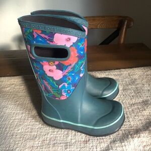 BOGS Kids' Floral Rain Boots